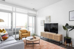 CozySuites l Trendy 2BR, Bottleworks Indy #1
